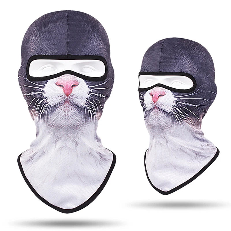 Full Face Kids Balaclava With Animal Design