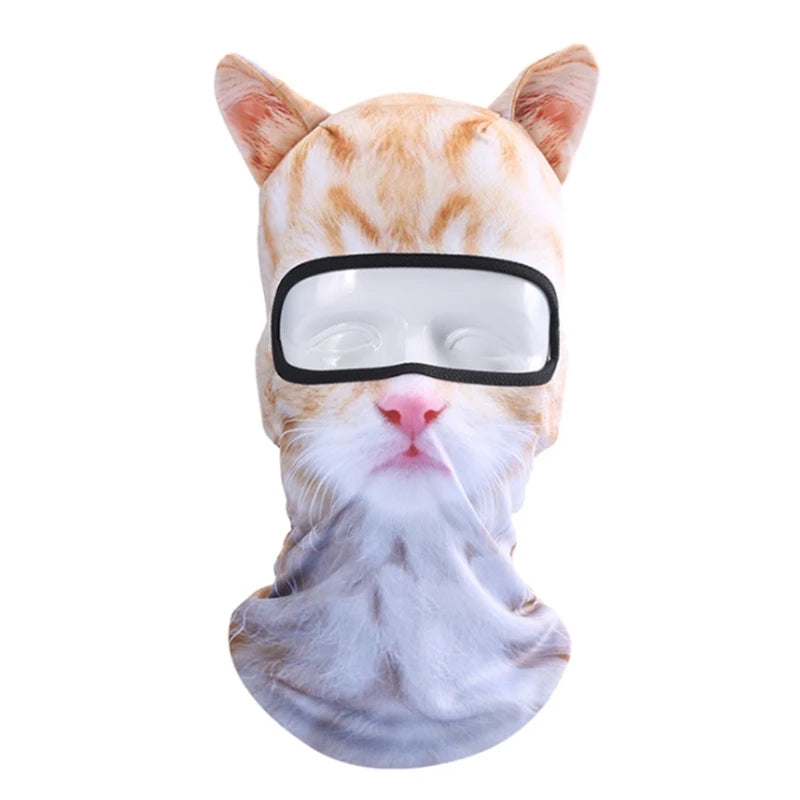 Full Face Balaclava With Realistic Animal Faces