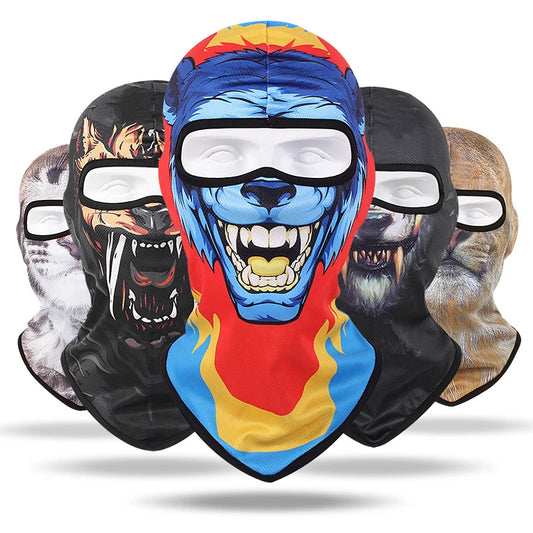 Full Face Kids Balaclava With Animal Design