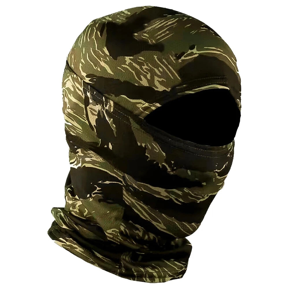 Camo Tactical Training Face Mask