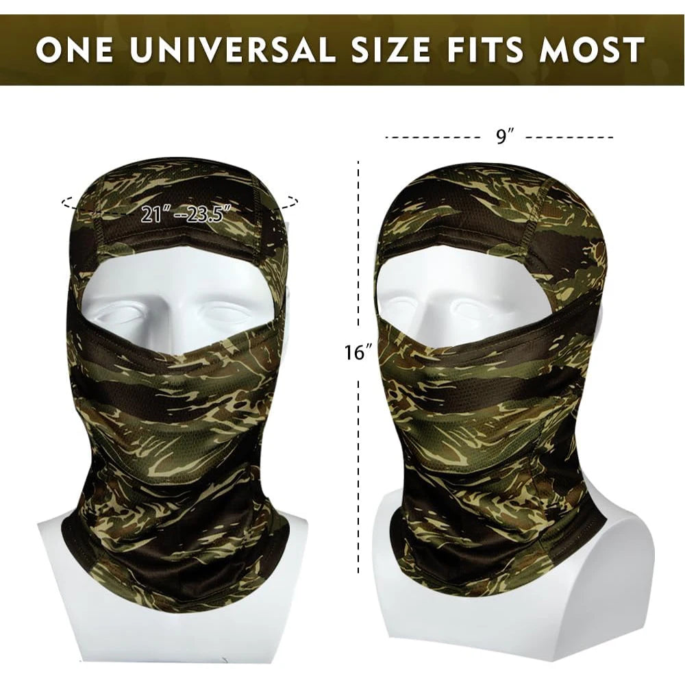 Camo Tactical Training Face Mask