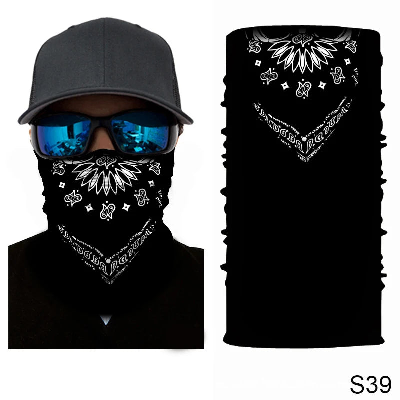 Unique Half Face Neck Gaiter