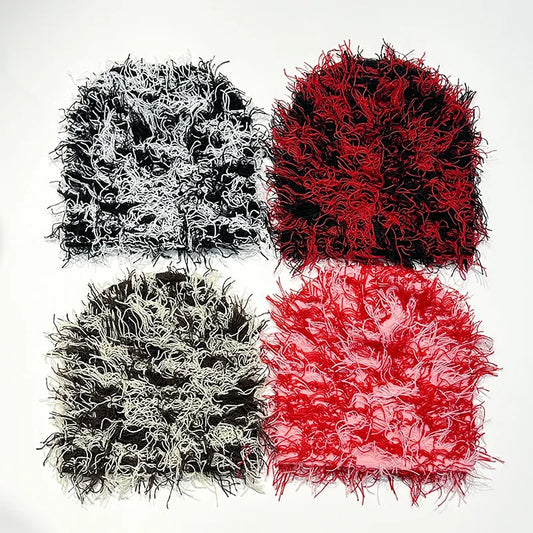Fuzzy Beanie Winter Hat