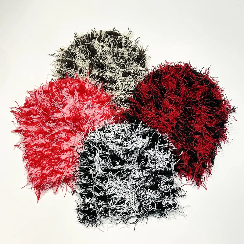 Fuzzy Beanie Winter Hat