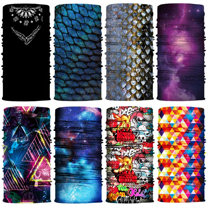 Unique Half Face Neck Gaiter