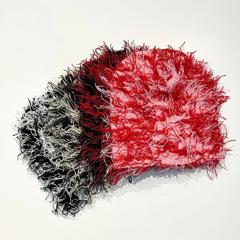 Fuzzy Beanie Winter Hat