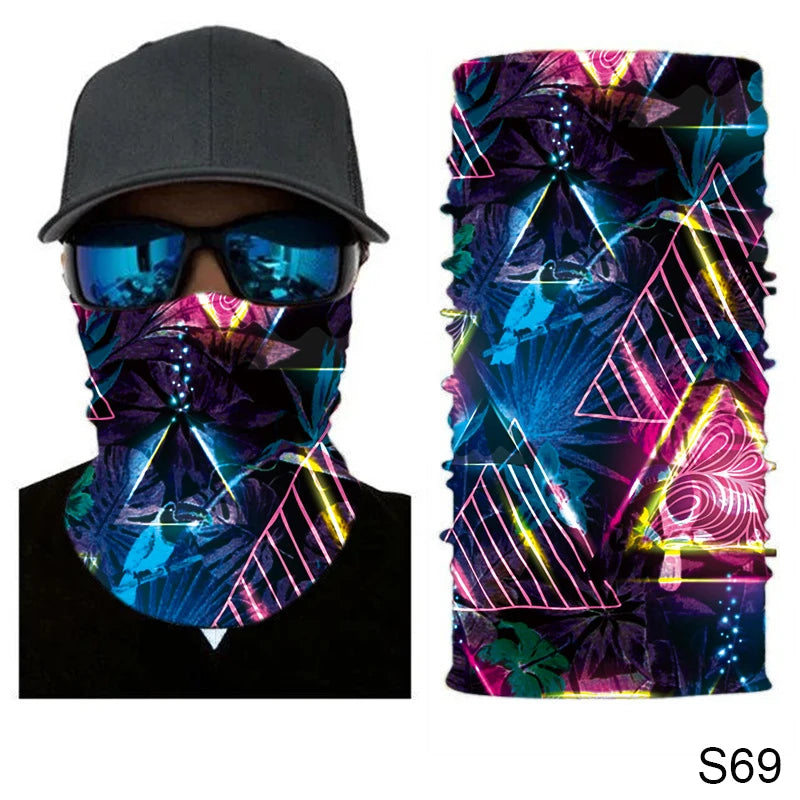 Unique Half Face Neck Gaiter